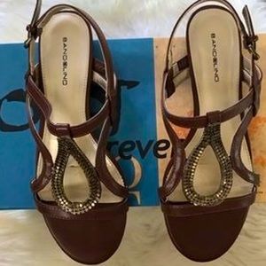 Bandolino Rhinestone Slingback Sandals